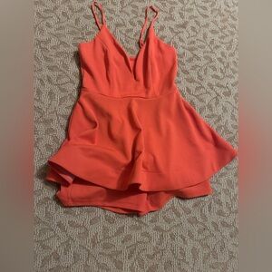 Fashion Nova Vibrant Orange Apparel